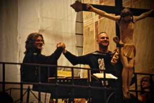 MANTICE IN CORO - Cesare Chiacchiaretta, fisarmonica; Marco Gemelli, fisarmonica; Laura Rizzetto, maestro di coro, mezzosoprano-alto; Giuliano Fracasso, direttore di coro e orchestra; Coro Santa Cecilia, coro ed ensemble vocale